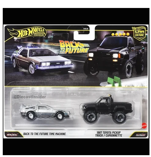 Hot Wheels Back To The Future 2'li Paket ürün görseli 1