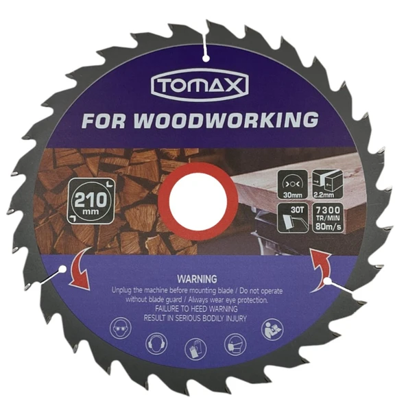 Tomax Sunta Kesme Testere 210x2.2mm Z:30 ürün görseli 1