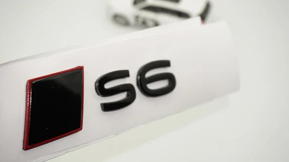 DK Tuning S6 2025+ Bagaj Siyah Yazı Logo Arma Audi İle Uyumlu ürün görseli 1