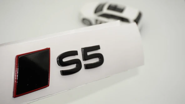 DK Tuning S5 2025+ Bagaj Siyah Yazı Logo Arma Audi İle Uyumlu ürün görseli 1