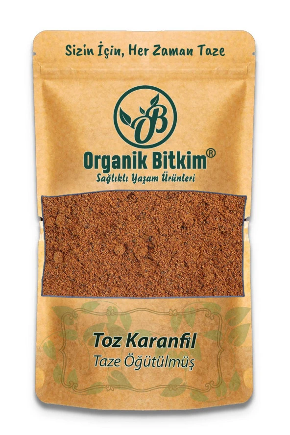 Organik Bitkim Karanfil Toz (Öğütülmüş) 150 gr ürün görseli 1