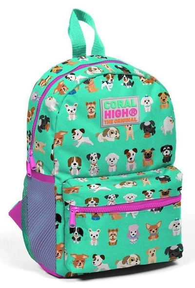Coral High Kids Köpek Baskılı Yuva Kreş ve Günlük Sırt Çantası ürün görseli 1