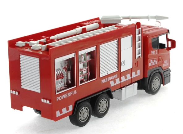 Die Cast Sürtmeli Söndürücü İtfaiye Aracı - Resim 6