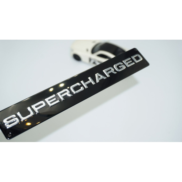 DK Tuning Supercharged Bagaj Siyah Logo Arma Mini Cooper İle Uyumlu ürün görseli 1