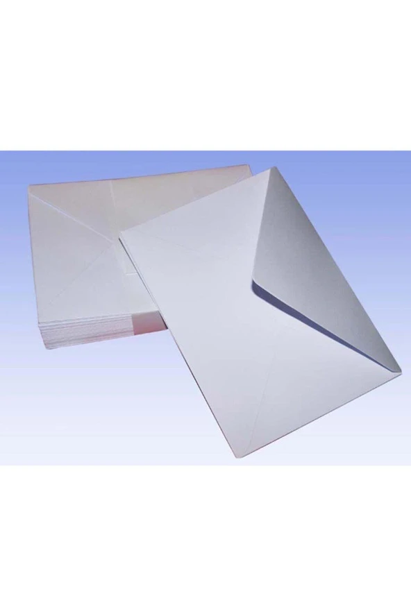 Asil Doğan Davetiye Zarfı Extra 9 x 14 Cm 110 GR Beyaz (500 Lü Paket) ürün görseli 1