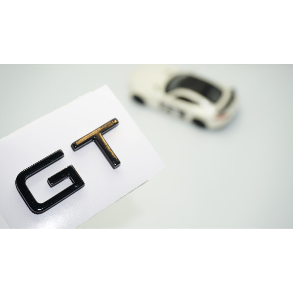 DK Tuning Peugeot 408 GT Bagaj 2022+ Parlak Siyah ABS Logo Amblem ürün görseli 1