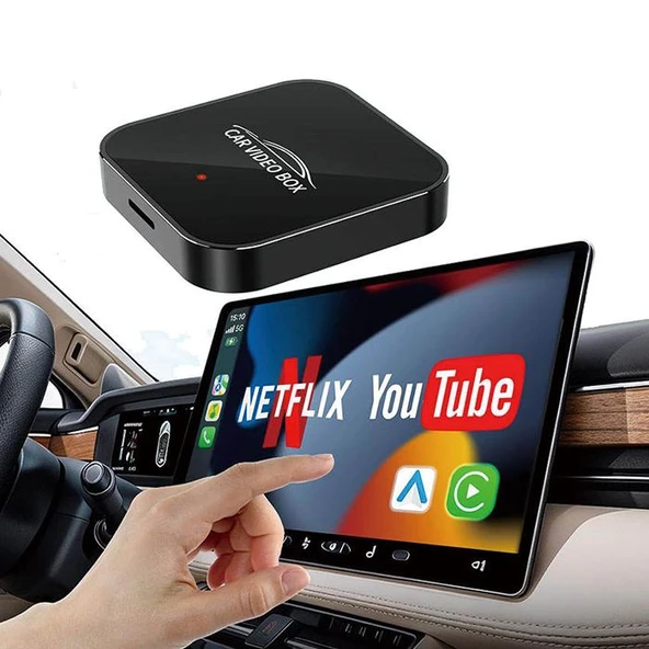 Carplay&Android Auto 4 GB Ram 32 GB Hafıza Kablosuz Bağlantı Aracı Android Multimedya Sistem ürün görseli 1