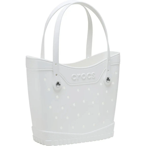 Crocs MEDIUM EVA TOTE Çanta CRCZFB0002 CRC.WHITE - Resim 2