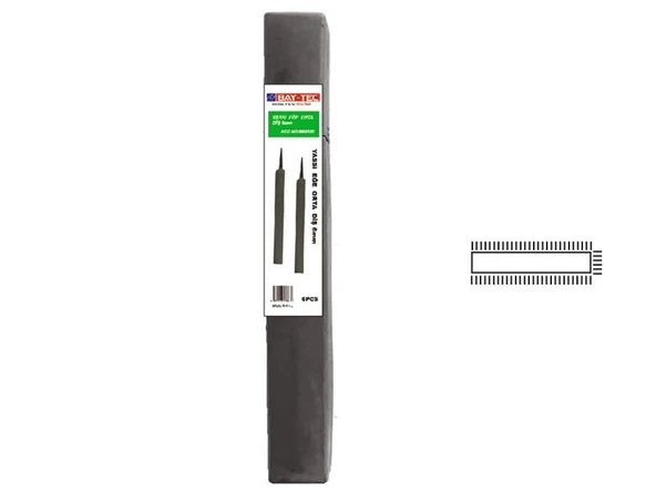 Yassı Eğe Orta Diş 8'' MK0922 BAYTEC - Resim 2
