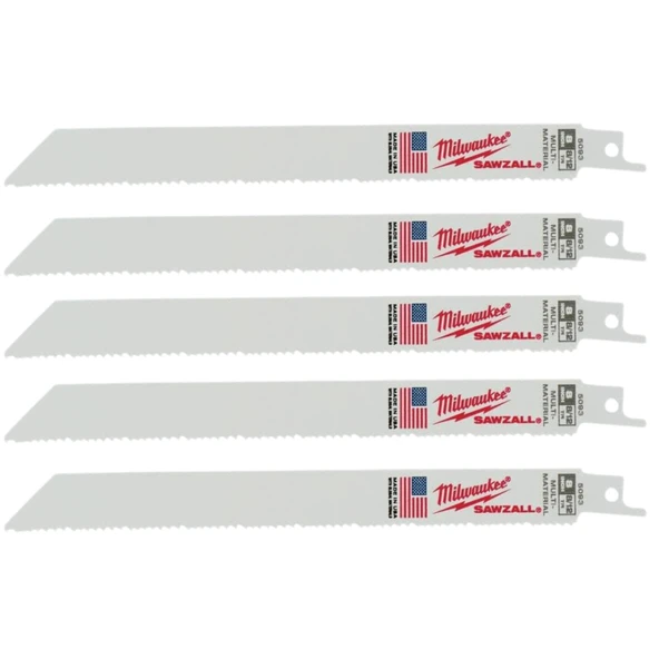 Milwaukee Multi Material Panter Testere Bıçağı 5li Paket ürün görseli 1