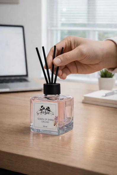 3'lü Orkide Çubuklu Oda Kokusu 100 ml - Resim 5