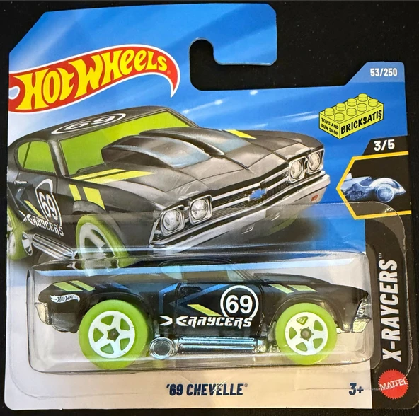 Hot Wheels Tekli Arabalar '69 Chevelle JJJ23 (X-Raycers) ürün görseli 1