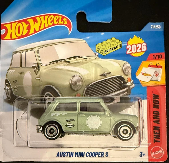 Hot Wheels Tekli Arabalar Austin Mini Cooper S JJH39 (Then And Now) ürün görseli 1