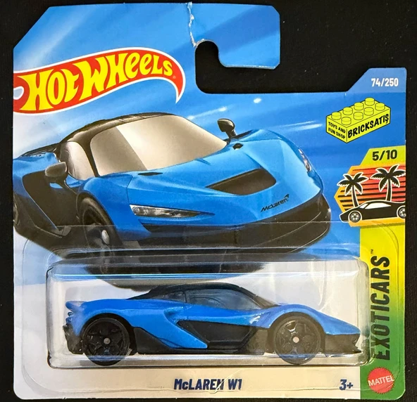 Hot Wheels Tekli Arabalar McLaren W1 JJJ39 (Exoticars) ürün görseli 1