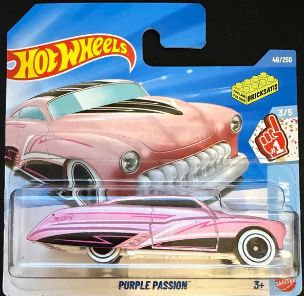 Hot Wheels Tekli Arabalar Purple Passion JJJ17 (Fan Driven) ürün görseli 1