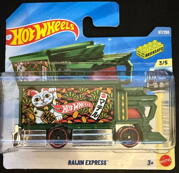 Hot Wheels Tekli Arabalar Raijin Express JJJ27 (Heavyweights) ürün görseli 1