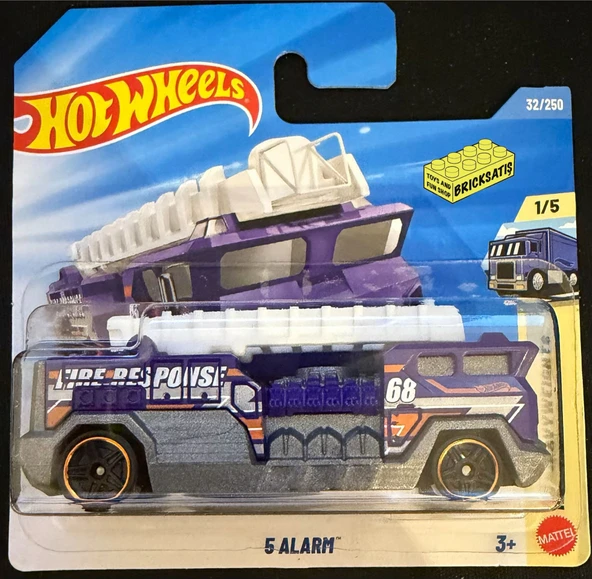Hot Wheels Tekli Arabalar 5 Alarm JJJ03 (Heavy Weights) ürün görseli 1