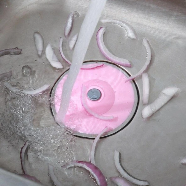 Silikon Malzeme Banyo Mutfak Gider Evye Lavabo İçine Çöp Tıpası Kaydırmaz Süzgeç Çeşitleri Modelleri (2818) ürün görseli 1