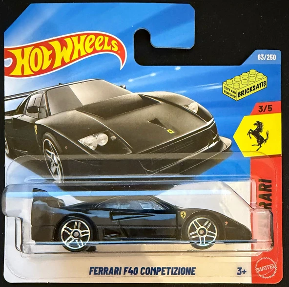Hot Wheels Tekli Arabalar Ferrari F40 Competizione JJJ31 (Ferrari) ürün görseli 1