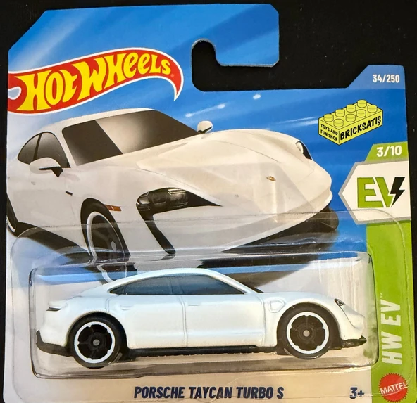 Hot Wheels Tekli Arabalar Porsche Taycan Turbo S JJJ05 (HW EV) ürün görseli 1