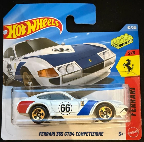 Hot Wheels Tekli Arabalar Ferrari 365 GTB4 Competizione JJJ30 (Ferrari) ürün görseli 1