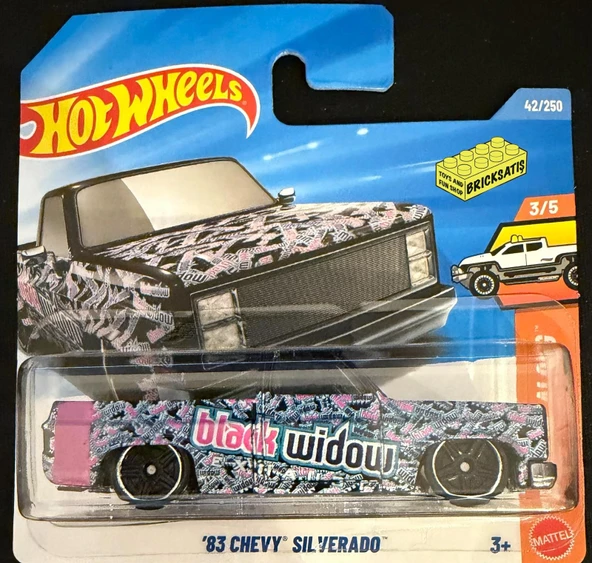 Hot Wheels Tekli Arabalar '83 Chevy Silverado JJJ13 (Truckin' Along) ürün görseli 1