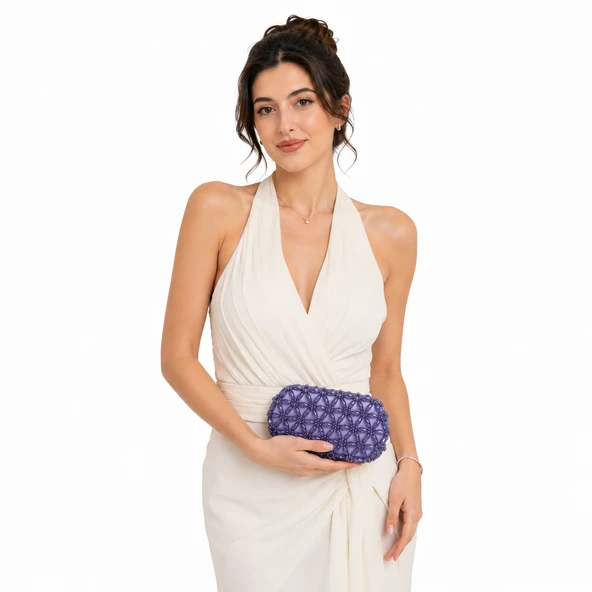 Atelier Emine Fresco Violet - Resim 6