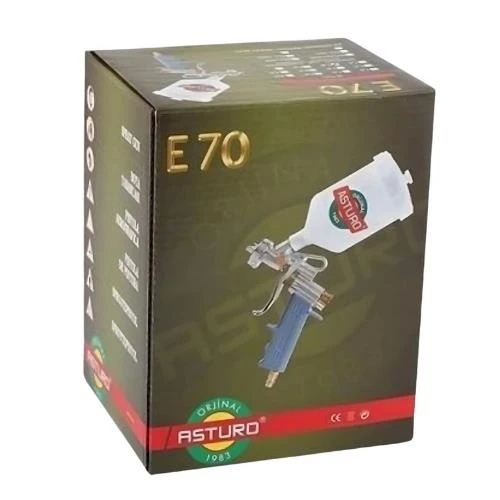 Asturo E70 Üstten Depo Boya Tabancası 1.8 mm - Resim 8