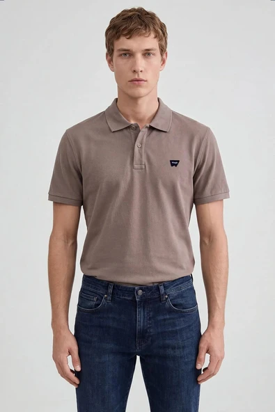 Wrangler Regular Fit Polo Erkek T-shirt W7D5K4XX2T207 ürün görseli 1