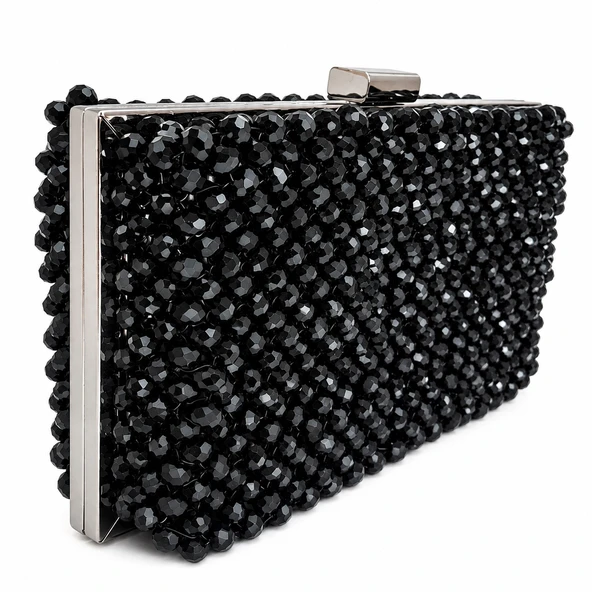 Atelier Emine Clutch Onyx - Resim 3