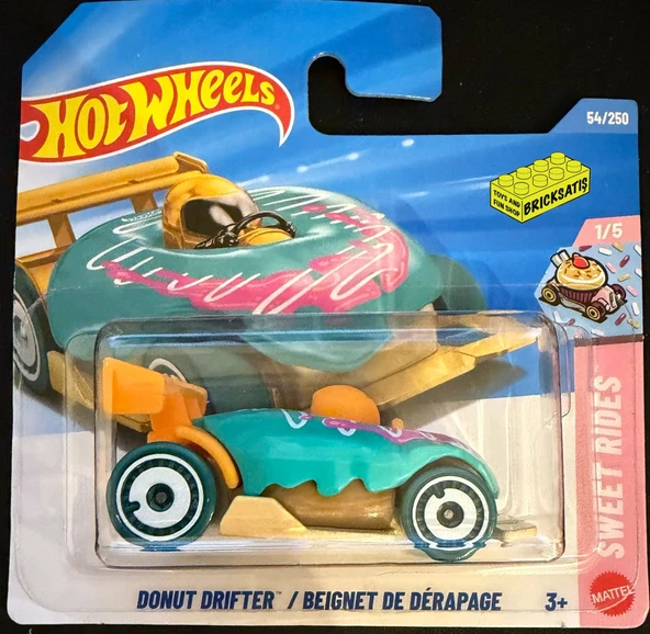 Hot Wheels Tekli Arabalar Donut Drifter JJJ24 (Sweet Rides) ürün görseli 1
