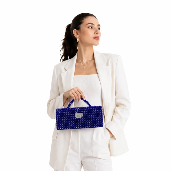 Atelier Emine Panna Navy - Resim 6