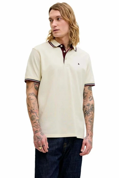 Jack Jones paulos Polo Yaka Erkek Tişört 12136668 ürün görseli 1