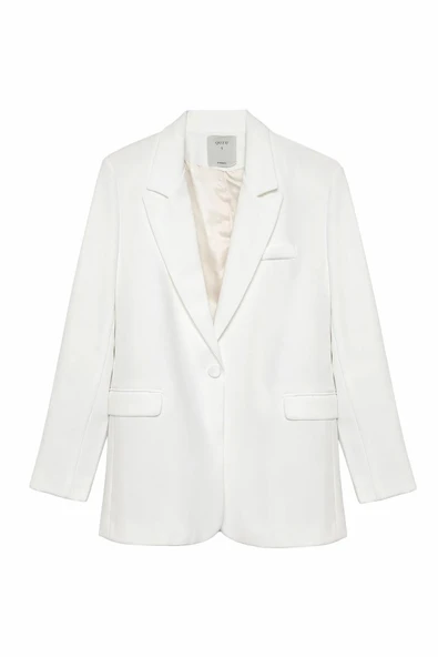 Quzu Oversize Kadın Blazer Ceket - Resim 2