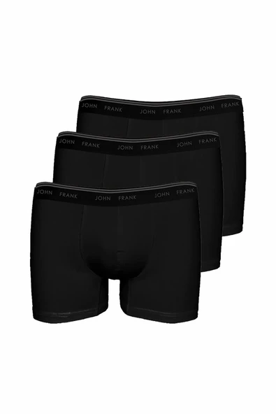 John Frank Basıc Brıght Üçlü Paket Erkek Boxer JF3BBR06 ürün görseli 1