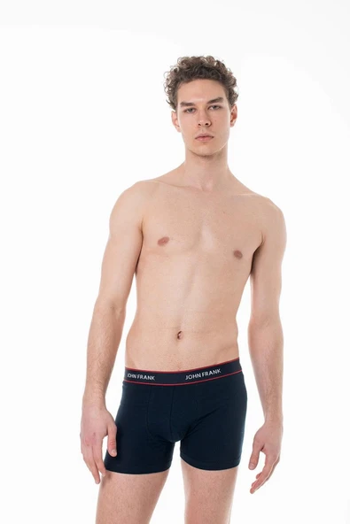 Jonh Frank Üçlü Paket Erkek Boxer JF3BFG02 - Resim 4