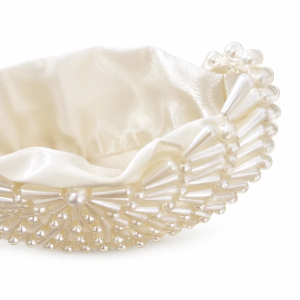 Atelier Emine Clutch Pearly - Resim 4