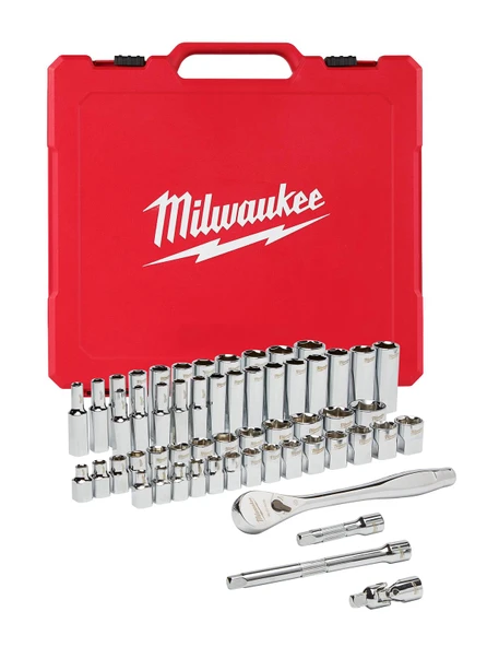 Milwaukee 3/8 Cırcırlı Lokma Anahtar Takımı 56 Parça - 4932464946 ürün görseli 1