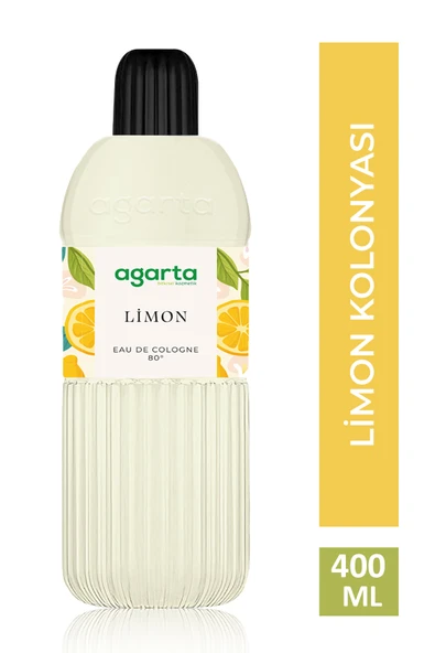 Agarta Pet Şişe 80 Derece limon Kolonyası 400 Ml ürün görseli 1