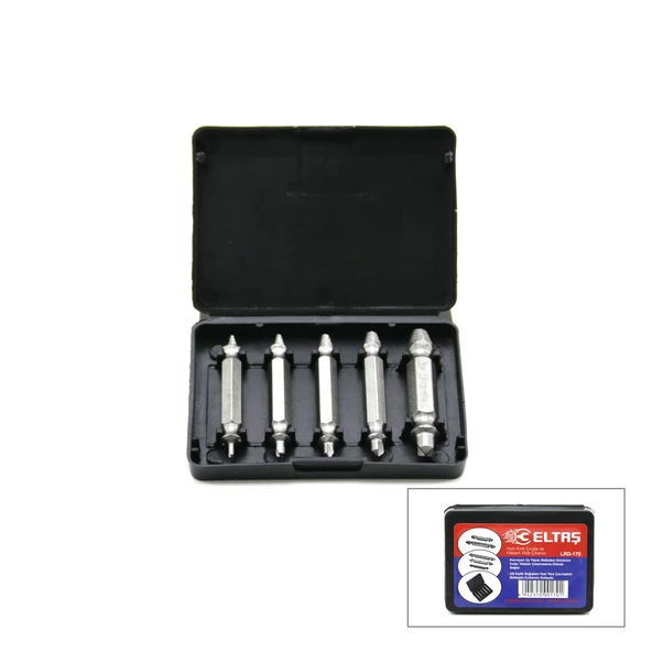 5PCS KLAVUZ UÇ SPEED OUT HASARLI VİDA ÇIKARICI (2818) ürün görseli 1