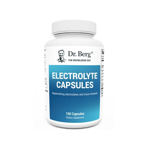 DR.BERG Electrolyte 160 Vegetable Capsules ürün görseli 1