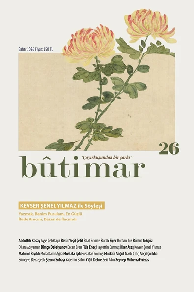 Butimar Dergi 26.Sayı Bahar 2026 ürün görseli 1