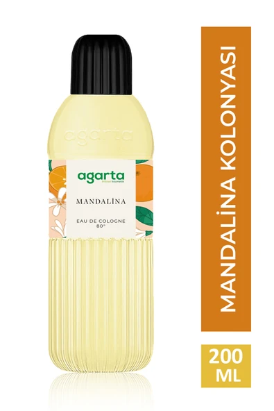 Agarta Pet Şişe 80 Derece Mandalina Kolonyası 200 ml ürün görseli 1