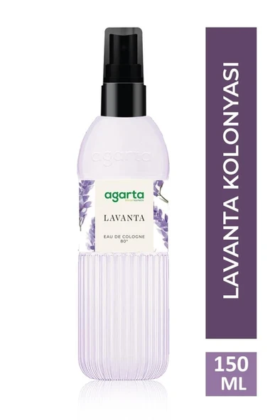 Agarta Pet Şişe 80 Derece Lavanta Kolonyası Sprey 150 ml ürün görseli 1