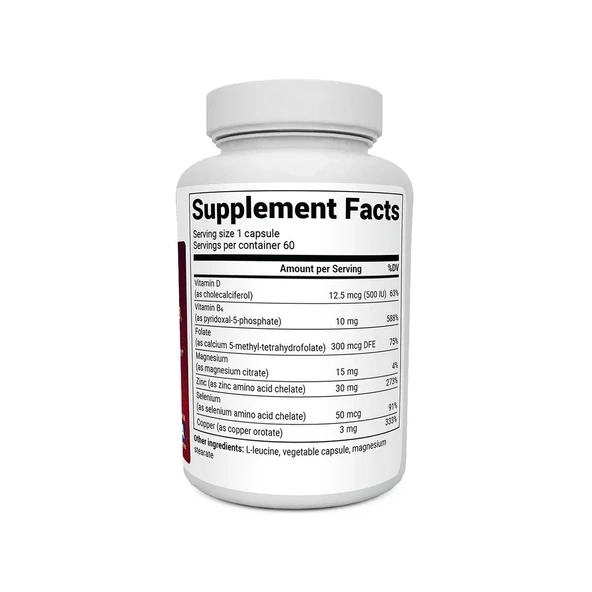 DR.BERG Zinc 60 vegetable capsules - Resim 2