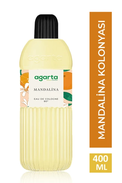 Agarta Pet Şişe 80 Derece Mandalina Kolonyası 400 Ml ürün görseli 1