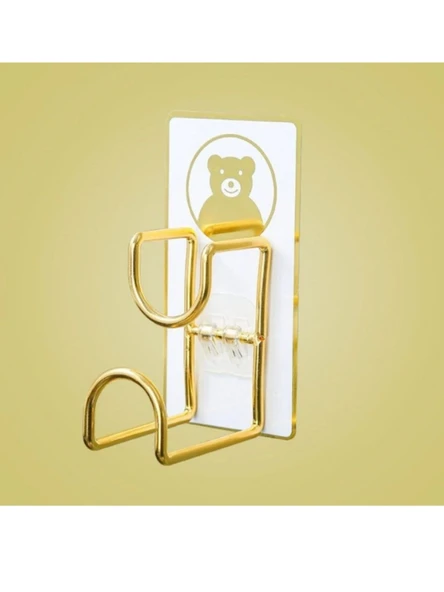 Mucit Home Bebek Küveti Askısı 2 Adet Gold Ayıcıklı Çok Amaçlı Leğen Askısı ürün görseli 1