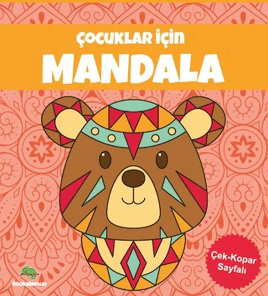 Çocuklar İçin Mandala - Turuncu ürün görseli 1