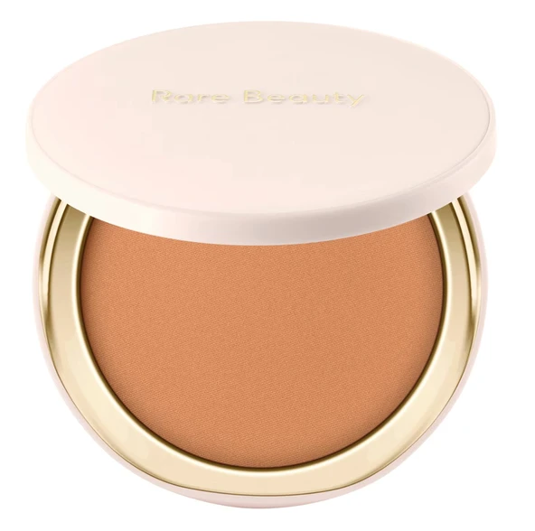Rare Beauty Warm Wishes Soft Matte Powder Bronzer - Yumuşak Dokulu Mat Bronzlaştırıcı Pudra  Sun Blaze ürün görseli 1