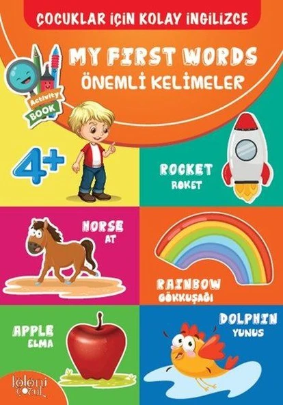 Çocuklar İçin Kolay İngilizce - My First Words Önemli Kelimeler ürün görseli 1
